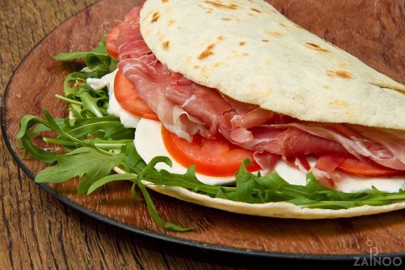 Piadina Italienisches Fladenbrot - Rezepte Suchen