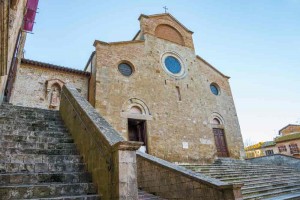 Collegiate Church in San Gimignano, Tuscany