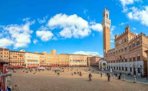 Piazza del Campo in Siena, Tuscany