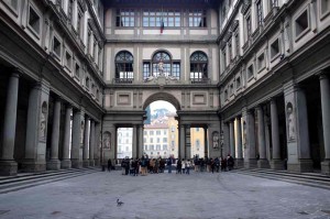 Uffizi Gallery in Florence, Tuscany