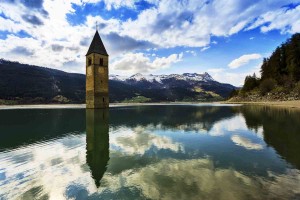 Lake Reschen, Trentino-Alto Adige