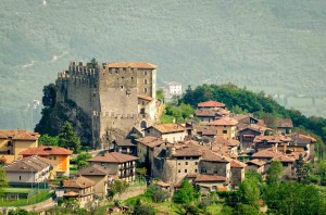 Medieval village Canale di Tenno, Trentino-Alto Adige