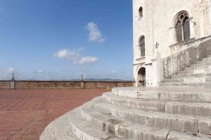 Piazza Grande in Gubbio, Umbria