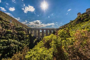 Ponte delle Torri near Spoleto, Umbria