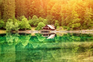 Lakes of Fusine ner Tarvisio, Friuli-Venezia Giulia