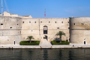 Aragon Castle in Tarento, Apulia