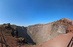 Crater of Mount Vesuvius, Campania