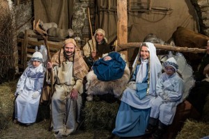 Live nativity scene of Alberobello