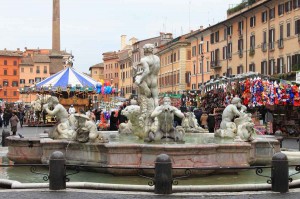 Christmas Market in Rome