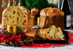 Christmas cake Panettone