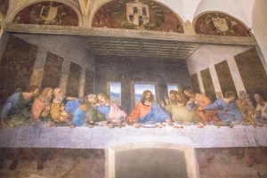 Santa Maria delle Grazie in Milan with Leonardo’s The Last Supper