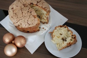 Christmas dessert Panettone