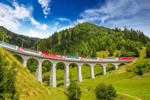 Rhaetian Railway in the Albula / Bernina Landscapes, UNESCO