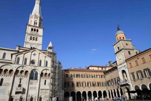 Piazza Grande a Modena, Emilia Romagna