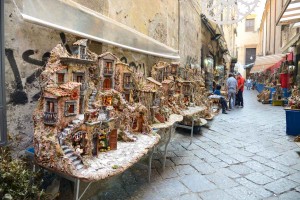 Mercatino di Natale Napoli, Italia