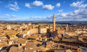 Il centro storico di Siena