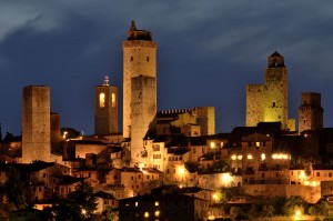 Il centro storico di San Gimignano