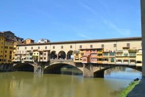 Ponte Vecchio in Florenz, Toskana