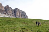 Hiking in the Dolomites