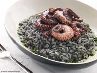 Risotto al nero di seppie