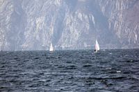 Sailing on Lake Garda