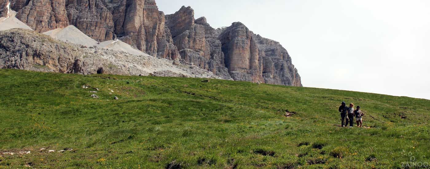 Hiking in the Dolomites