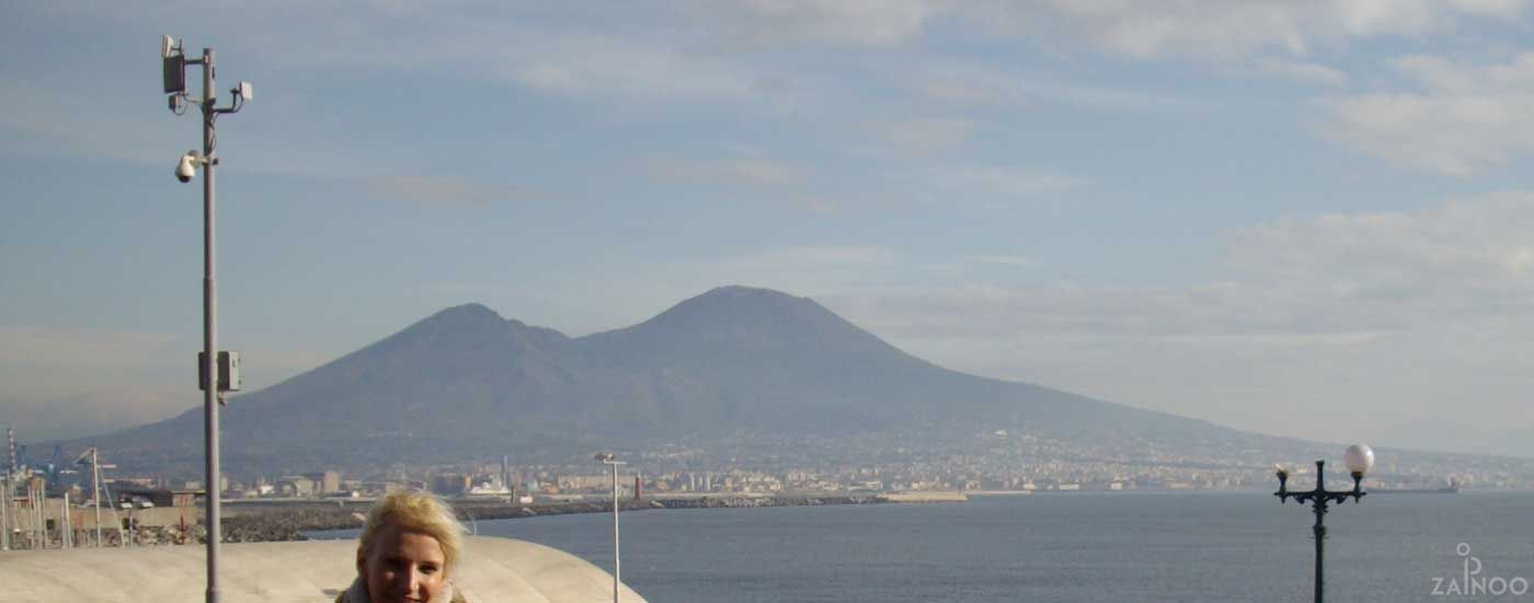 Vulkan Vesuv in Neapel