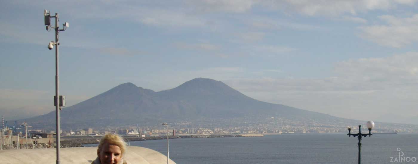 Vulcano Vesuvio in Italia