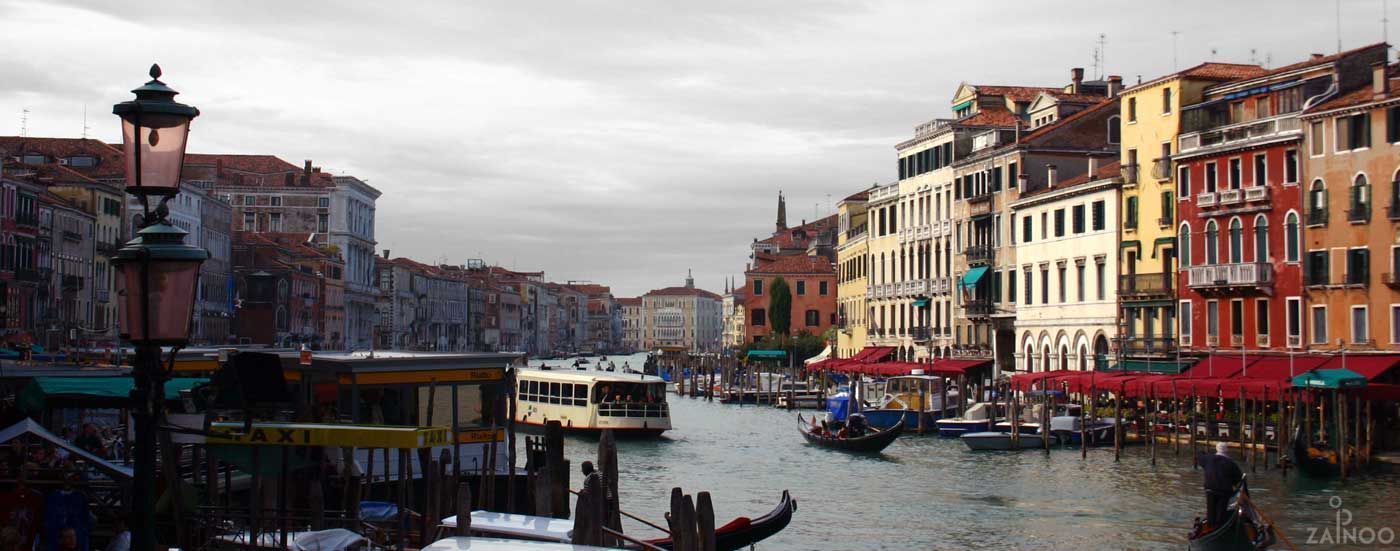 Il Canal Grande a Venezia