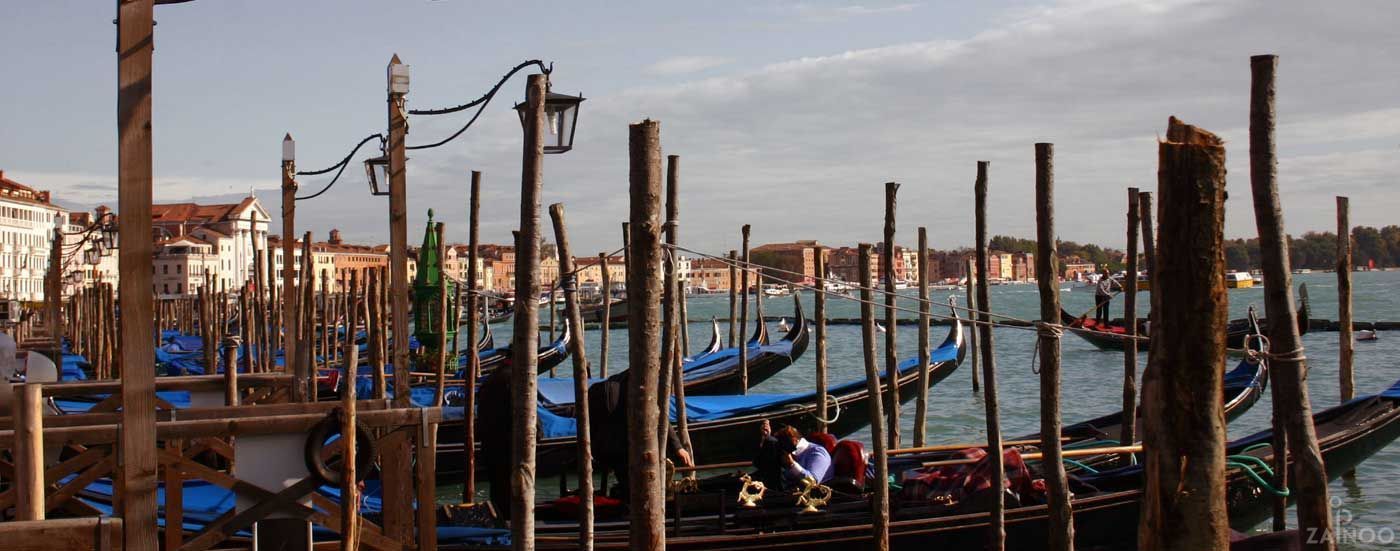 Le gondole a Venezia