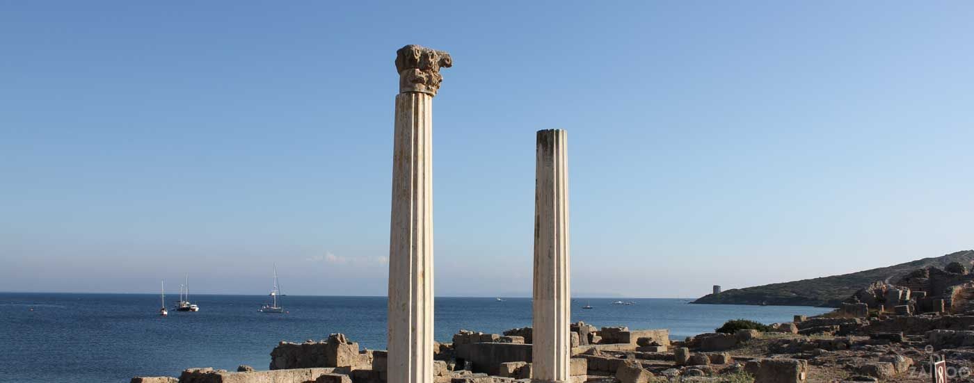 Roman town in Sardinia