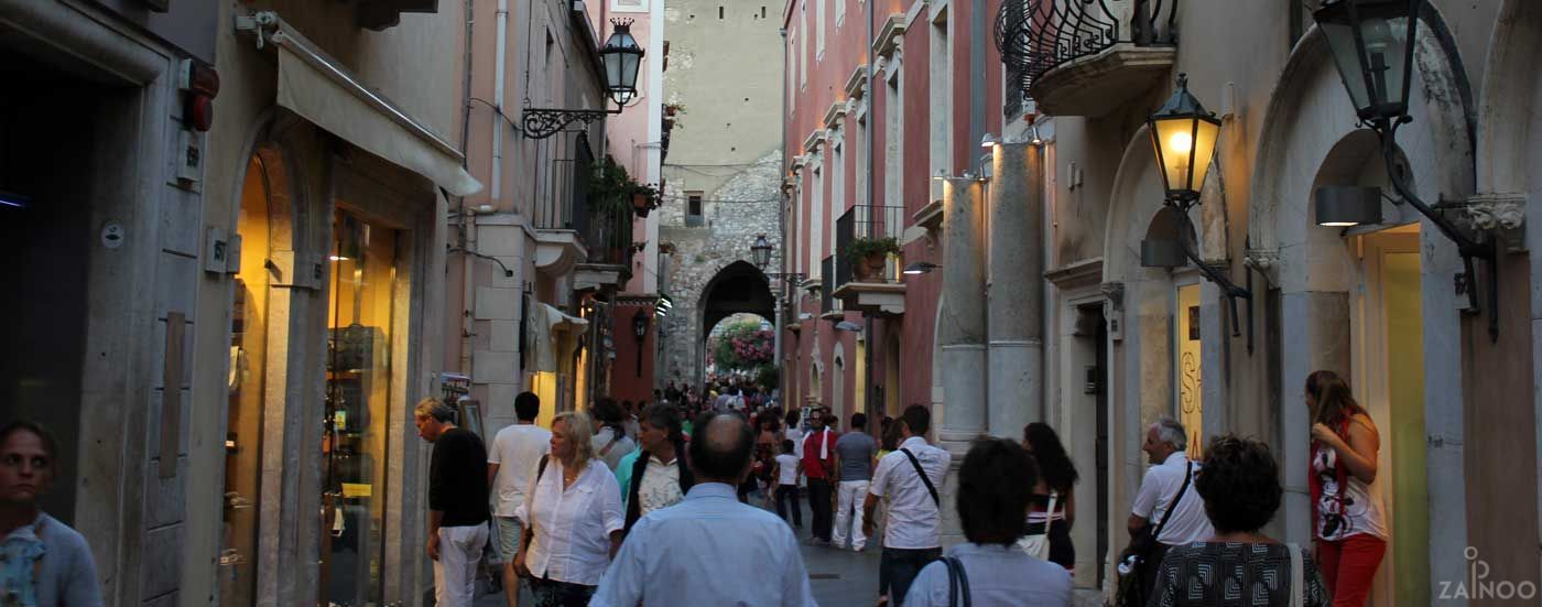 Corso Umberto I. a Taormina