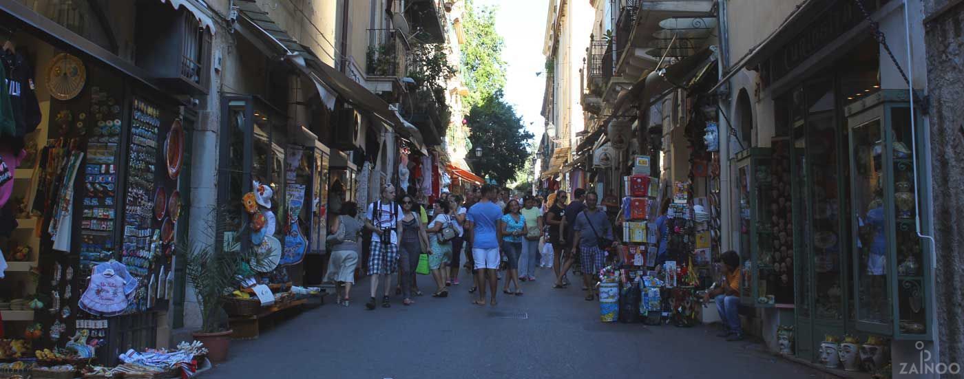 Stadtspaziergang Taormina