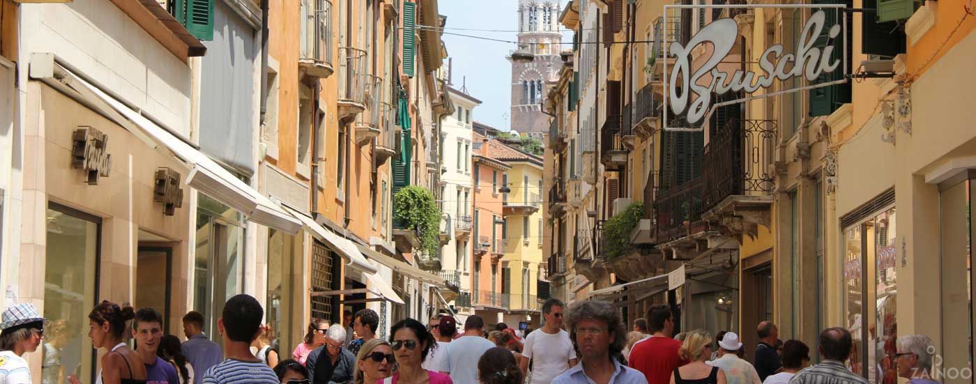 Via Mazzini a Verona