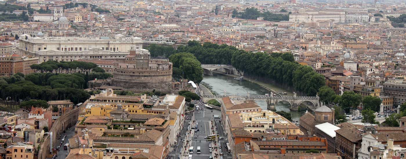 City map of Rome