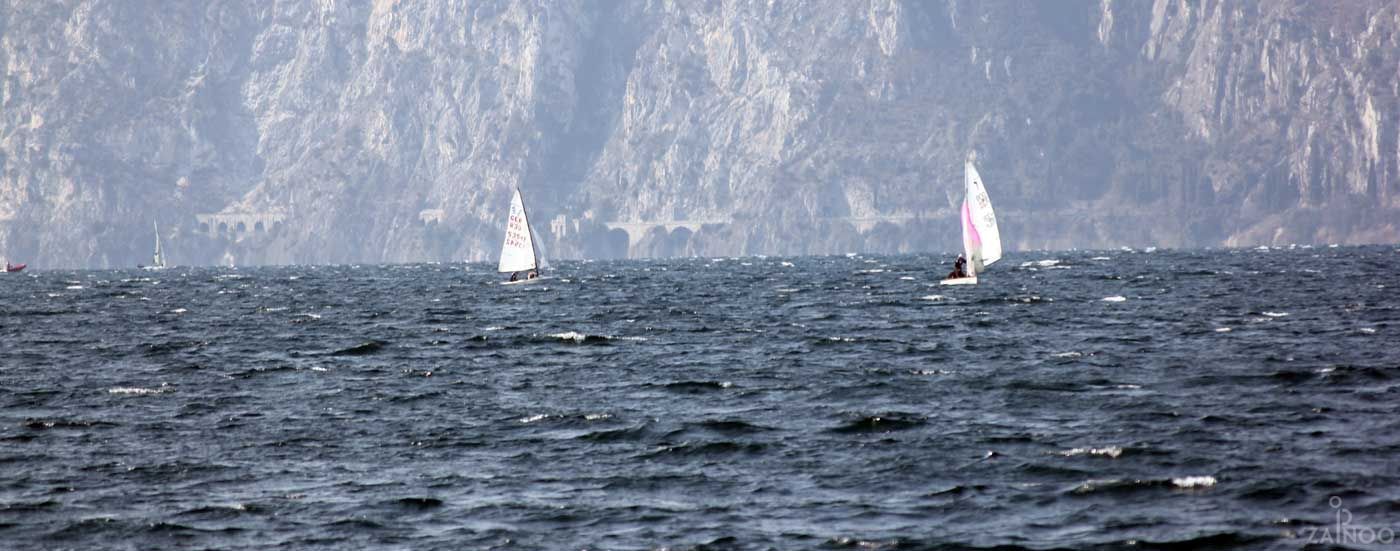 Sailing on Lake Garda