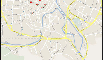 City map Vicenza